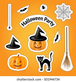 Elements for design Halloween holiday