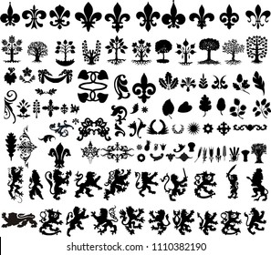 Mega Set Collection Vector High Quality Stock Vector (Royalty Free ...