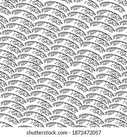 Elements of environment pattern. Vector illustration.