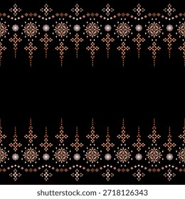 Diseño de ilustración de fondo de Formas geométricas de Elementos, patrón de tela sin costuras étnicas florales abstractas, ornamento, impresión, Fondo de pantalla
