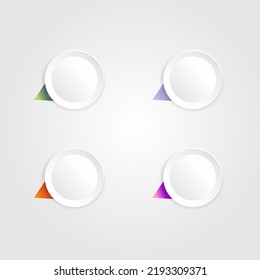 Elements Gradient step infographic template for any graphic design-vector infographic