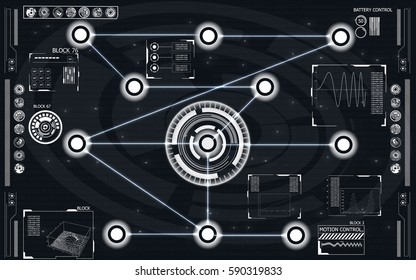 Elements for HUD interface