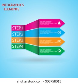  elements of info graphics vector design