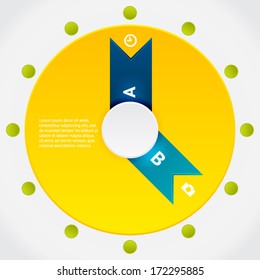 Elements of infographic. Modern vector design template. Arrows elements. Banner elements.