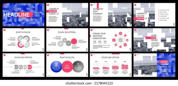 Elements for infographics on a white background. Presentation templates. Use in presentation, flyer and leaflet, corporate report, marketing, advertising, annual report, banner.	