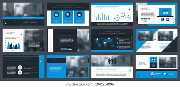 Elementos de infografía para plantillas de presentaciones. Informe anual, folleto, diseño de portada de libros. Diseño de folleto, diseño de plantilla de volante. Informe corporativo, plantilla de publicidad en el vector Ilustración. 