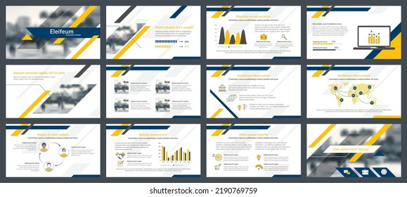 Elements of infographics for presentations templates. Annual report, leaflet, book cover design. Brochure layout, flyer template design. Corporate report, advertising template in vector Illustration. 