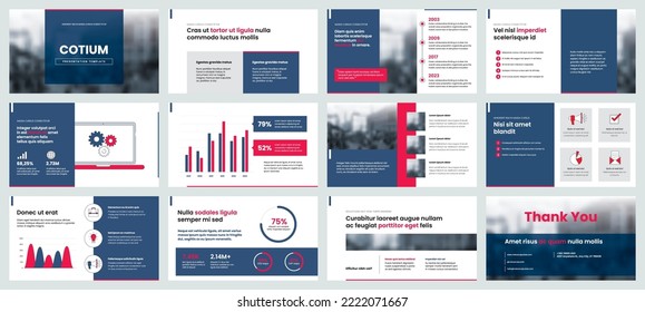 Elements of infographics for presentations templates. Annual report, leaflet, book cover design. Brochure layout, flyer template design. Corporate report, advertising template in vector Illustration. 