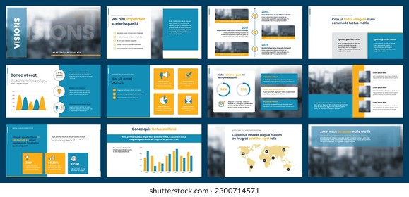 Elements of infographics for presentations templates. Annual report, leaflet, book cover design. Brochure layout, flyer template design. Corporate report, advertising template in vector Illustration. 