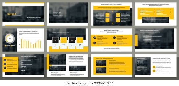 Elements of infographics for presentations templates. Annual report, leaflet, book cover design. Brochure layout, flyer template design. Corporate report, advertising template in vector Illustration. 