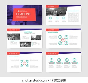 Elementos de infografía para plantillas de presentaciones. Folleto, Informe anual, diseño de portada de libros. Folleto, diseño, diseño de plantilla de diseño de volante. Ilustración vectorial.