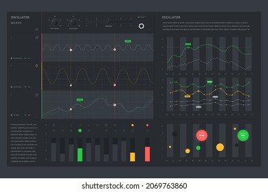 elements of infographics and statistics
