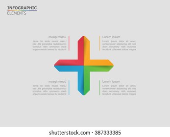 Elements for infographics. Templates with elements and characters for presentations, business and marketing.