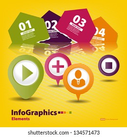 Elements of infographics for your design