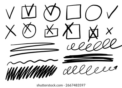 Elements for multiple exam test school form