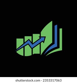 Elements are obviously online illustrations. Exchange bolt. Trade cost graph.Development and changes in esteem. Trade exchanging. Announcing yearly and quarterly benefits. vector delineation.