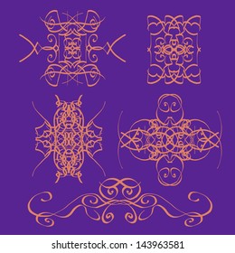 elements and page decoration