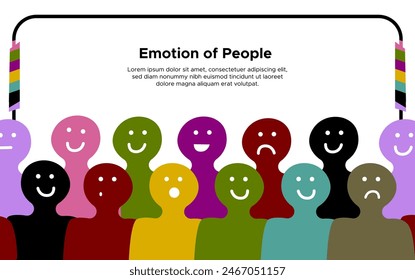 elements of people emotions concept