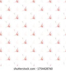 Elements of a red shade on a light background, vector pattern, suitable for fabric, textile, wallpaper, paper