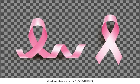 Elements ribbons Breast Cancer Awareness banners,Breast Cancer Awareness banners and ribbons,Breast cancer awareness for new social media template 