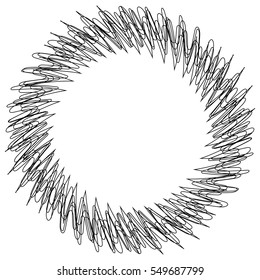 Element(s) with rotating distortion, spiral effect. Abstract geometric elements.