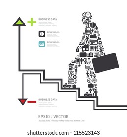 Elements are small icons Finance make in businessman concept .Vector illustration.