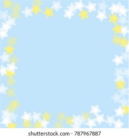 elements in snowflake winter. Can be used as print, wallpaper, cards, poster, logo, background