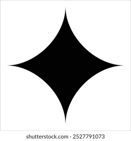 Elements of stars in black based color