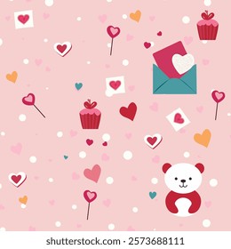 elements of valentine's day card design