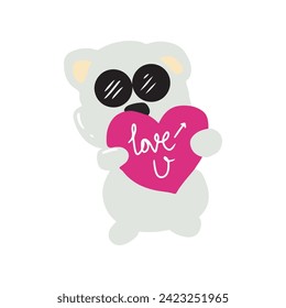 Elements for Valentine's Day doodles design
