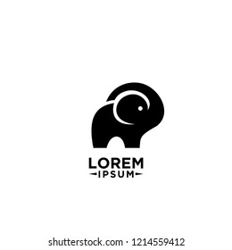 elephant abstract logo icon designs vector