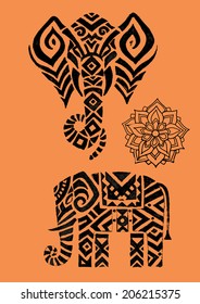 elephant African mask