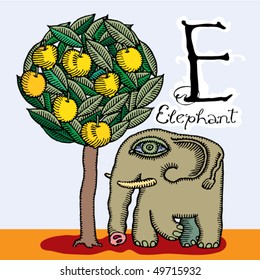 elephant alphabet