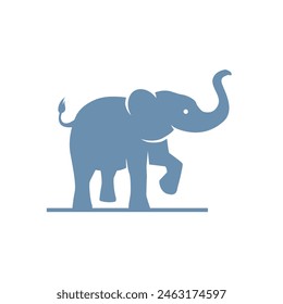 elephant animal logo symbol abstract