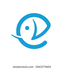 elephant animal logo symbol abstract