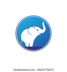 elephant animal logo symbol abstract