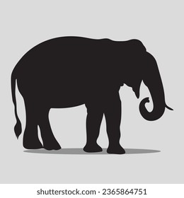 Elephant animal vector clip art