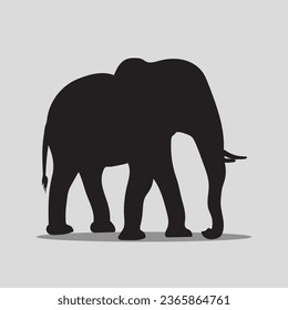 Elephant animal vector clip art