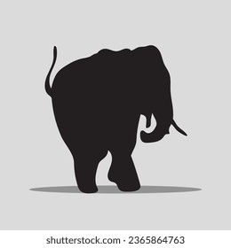 Elephant animal vector clip art