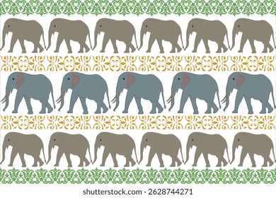 elephant animal vector silhouette illustration safari mammal wildlife
