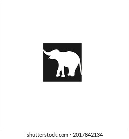 elefante Animales empresa de diseño del logotipo vectorial 
