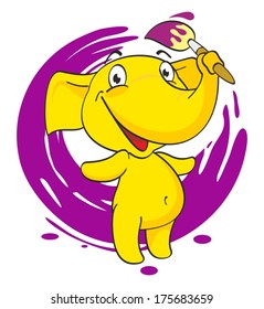 Elephant artist