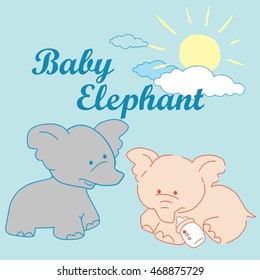 elephant baby