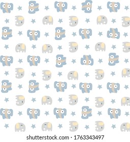 Elephant Background for baby wallpaper and shower
