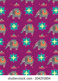 elephant background vector/illustration