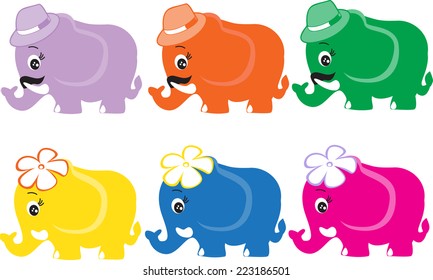 Elephant  Cartoon