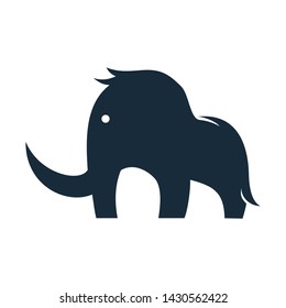 elephant chiropractic animal logo vector