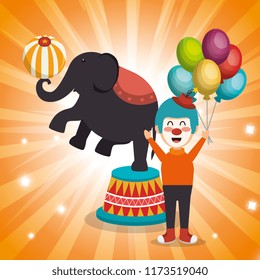 elephant circus show icons