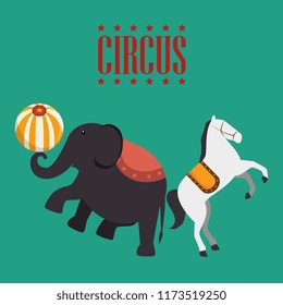 elephant circus show icons