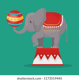 elephant circus show icons